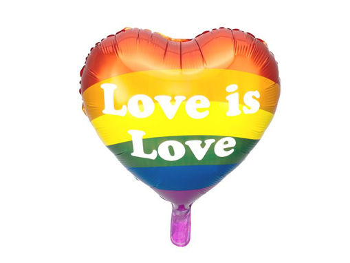 Picture of FOIL BALLOON LOVE IS LOVE 35CM